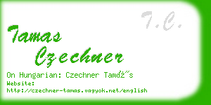 tamas czechner business card